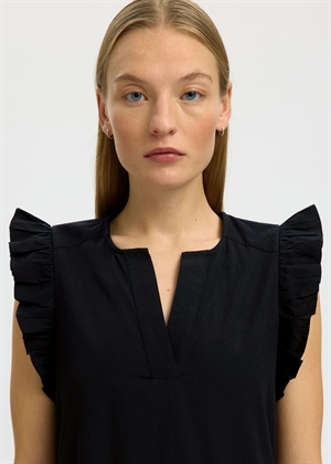 Blair-Ida long kjole Sort Selected Femme 